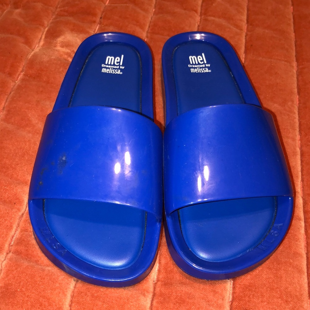 Girls Melissa slides.